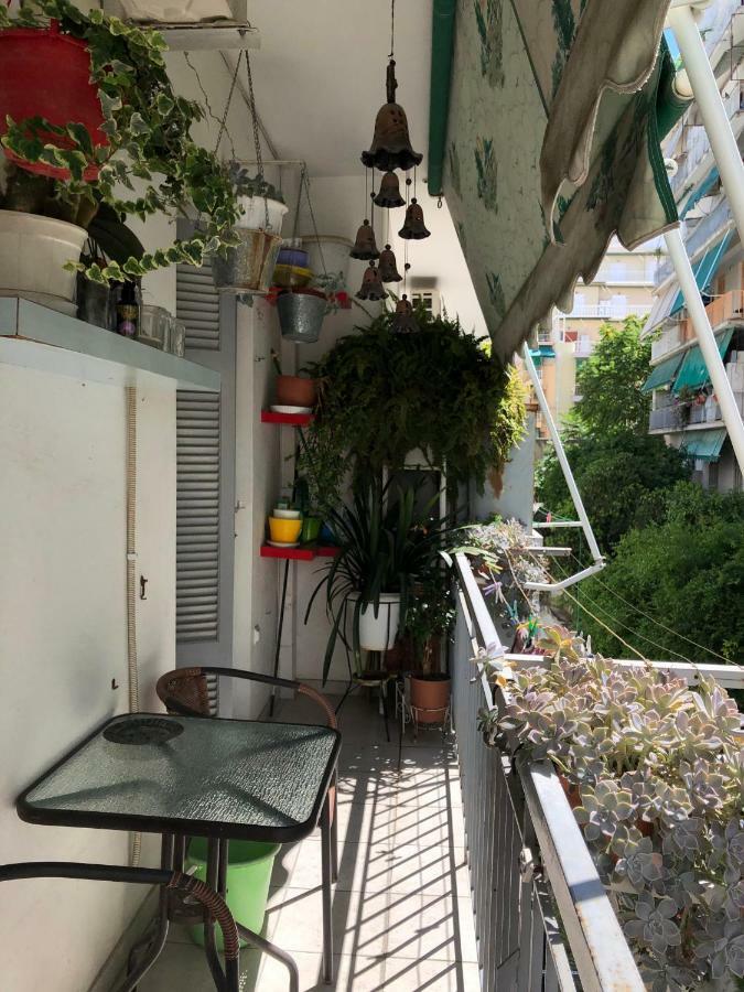 Anna Apartment In Kypseli Atenas Exterior foto